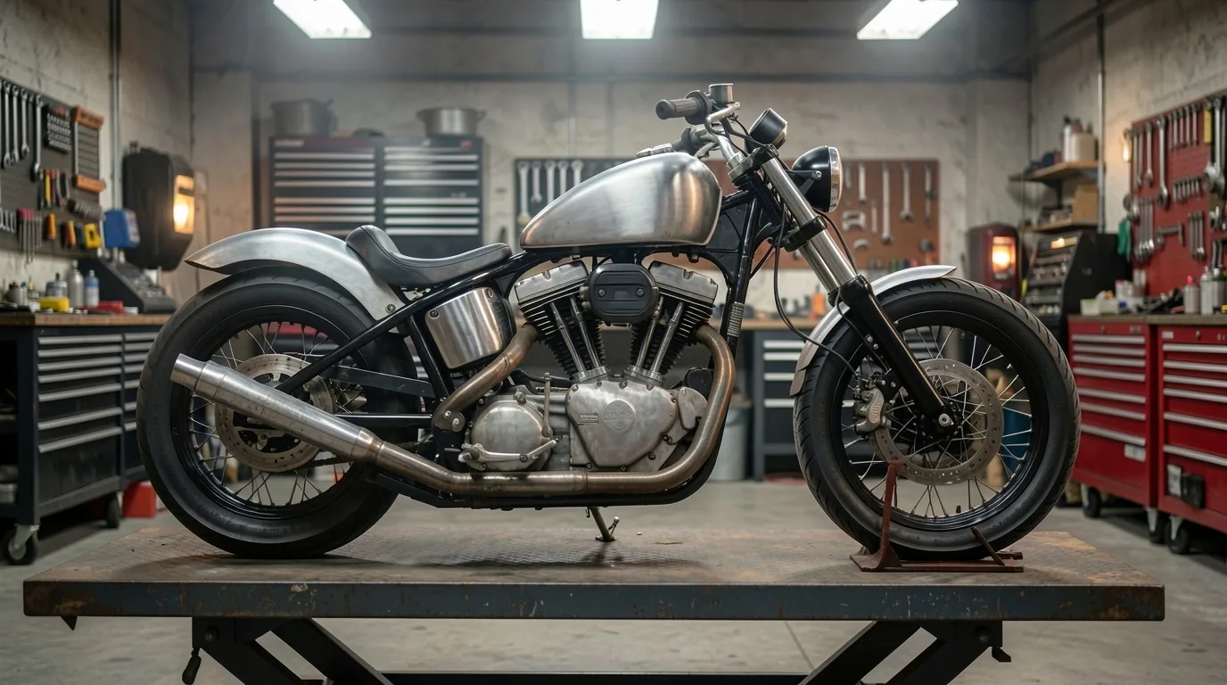 Gotowy projekt custom motorcycle z warsztatu Dilorian