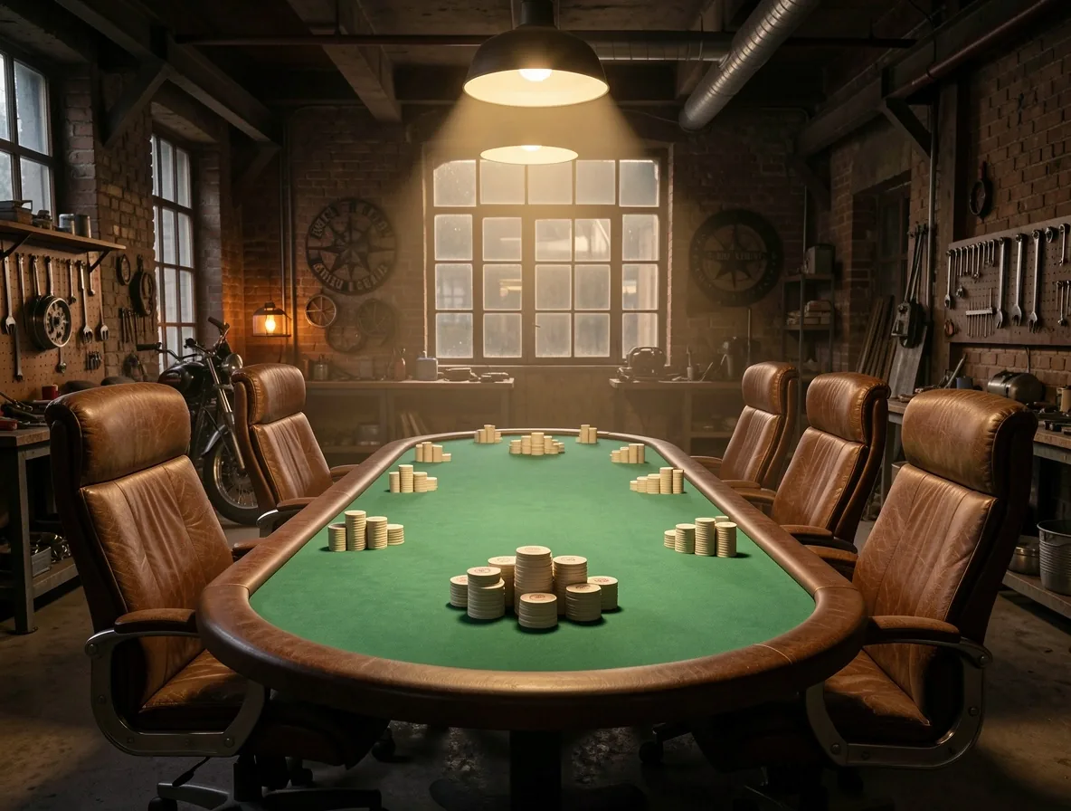 Profesjonalny stół pokerowy w Dilorian