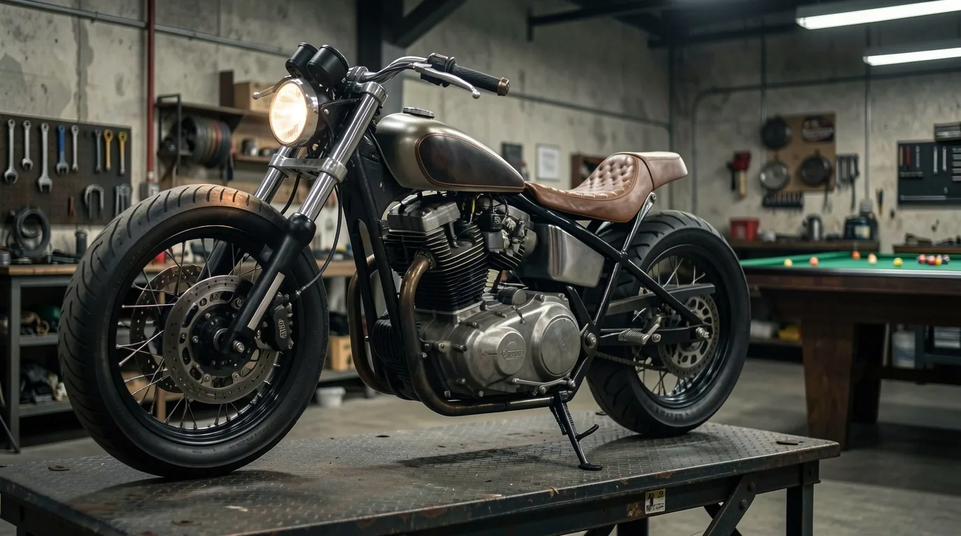 Projekt custom motocykla z warsztatu Dilorian